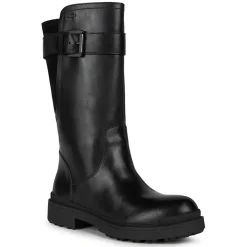 Geox Bottes|Bottes en Cuir Nevegal noires
