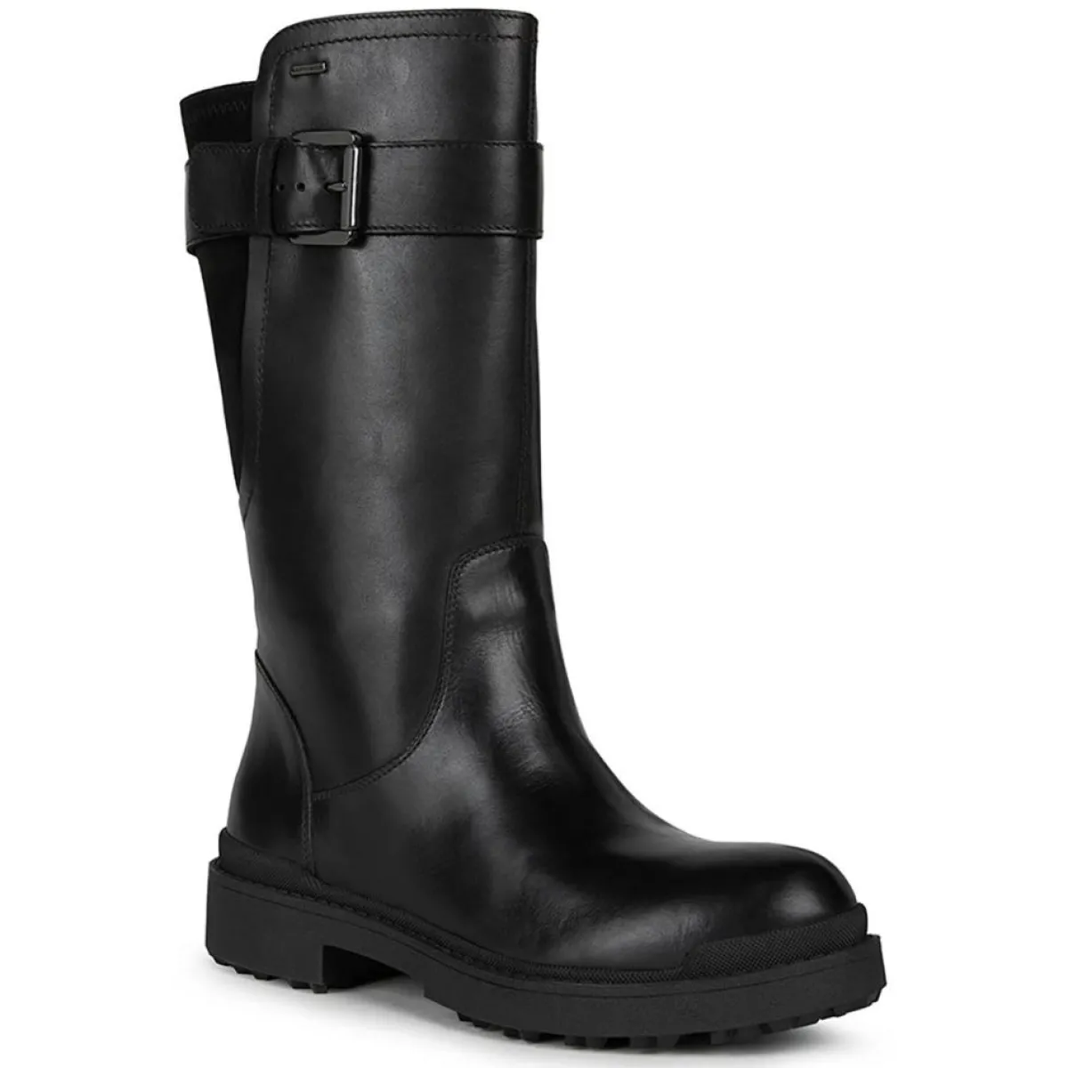 Geox Bottes|Bottes en Cuir Nevegal noires