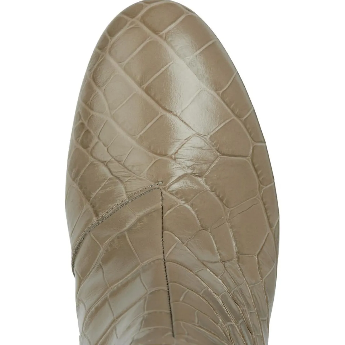 Geox Bottes|Bottes en Cuir Pheby 80 sable - Talon 8 cm