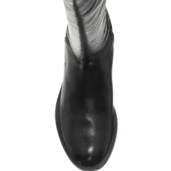 Liu-Jo Bottes|Bottes en Cuir végétal Flora noires