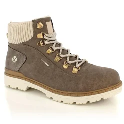 Kimberfeel Bottines|Bottes Fourrées Albane marron/beige