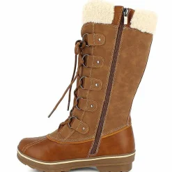Kimberfeel Bottes|Bottes fourrées Floriane camel