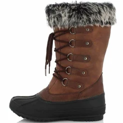 Kimberfeel Bottes|Bottes fourrées Kelyne marron/noir