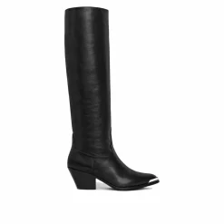 Céline Bottes|Bottes High Western 060 noires