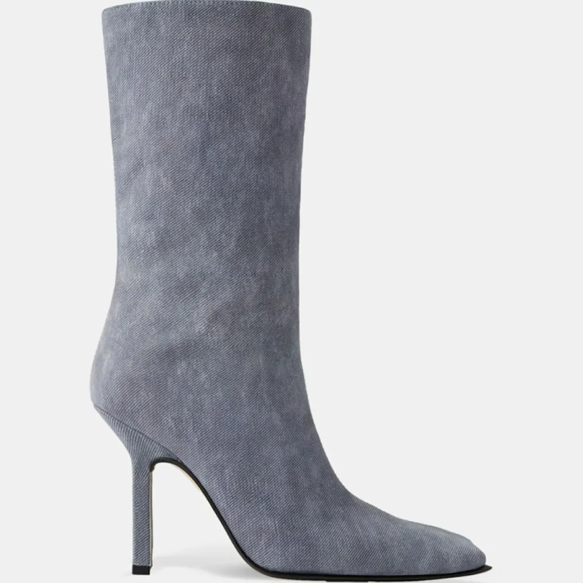 Miista Bottes|Bottes Noor bleu jean - Talon 10 cm