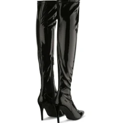 Liu-Jo Bottes|Bottes Versa en Cuir noires