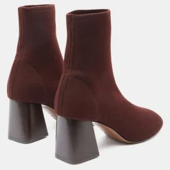 Neous Bottines|Bottines à Talon chocolat - Talon 7 cm