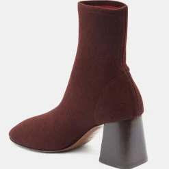 Neous Bottines|Bottines à Talon chocolat - Talon 7 cm