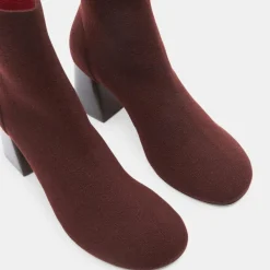 Neous Bottines|Bottines à Talon chocolat - Talon 7 cm