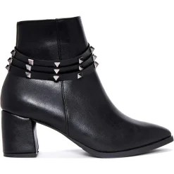 Lab78 Bottines|Bottines à talon Clotilde noires - Talon 6 cm