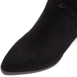 Lab78 Bottines|Bottines à talon Eden noires - Talon 6 cm