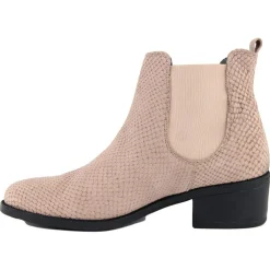 Lab78 Bottines|Bottines à talon en Cuir Joy beiges