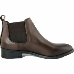 Lab78 Bottines|Bottines à talon en Cuir marron