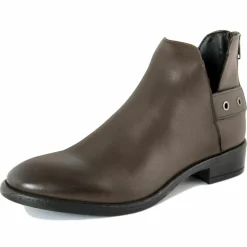Lab78 Bottines|Bottines à talon en Cuir marron