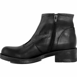 Lab78 Bottines|Bottines à talon en Cuir noires - Talon 4 cm