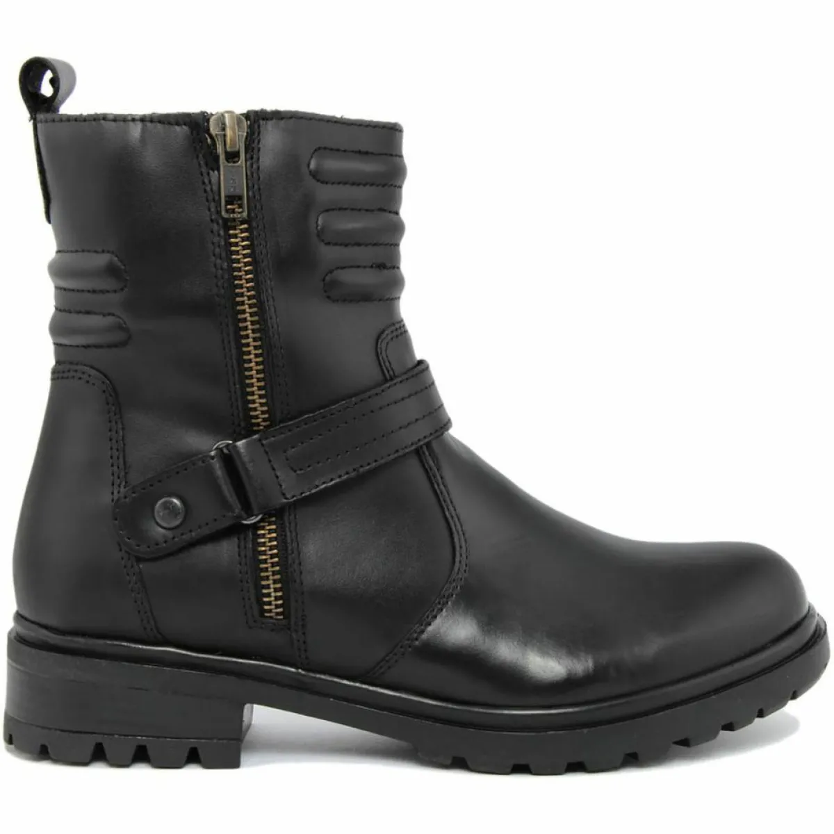 Lab78 Bottines|Bottines à talon en Cuir noires