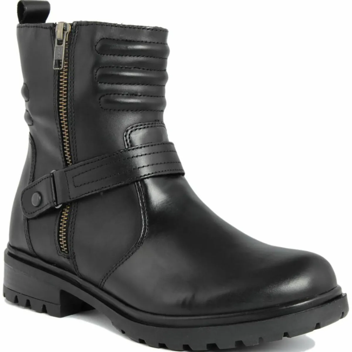 Lab78 Bottines|Bottines à talon en Cuir noires