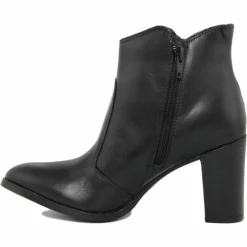 Lab78 Bottines|Bottines à talon en Cuir noires - Talon 8 cm
