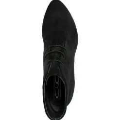 Lab78 Bottines|Bottines à talon en Velours de Cuir April noires - Talon 8.5 cm