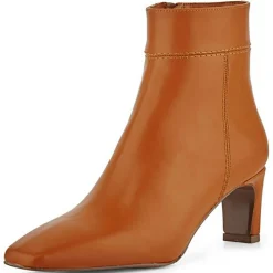 Lab78 Bottines|Bottines à talon Ester cognac - Talon 6 cm
