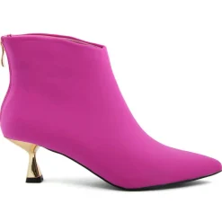 Lab78 Bottines|Bottines à talon Eugénie fuschia - Talon 5 cm