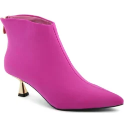 Lab78 Bottines|Bottines à talon Eugénie fuschia - Talon 5 cm