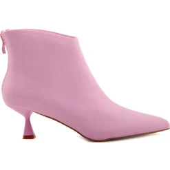 Lab78 Bottines|Bottines à talon Louise roses - Talon 5 cm