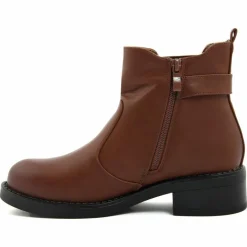 Lab78 Bottines|Bottines à talon marron - Talon 4 cm