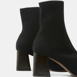 Neous Bottines|Bottines à Talon noires - Talon 7,5 cm