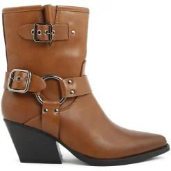 Lab78 Bottines|Bottines à talon Pauline camel - Talon 7 cm