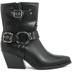 Lab78 Bottines|Bottines à talon Pauline noires - Talon 7 cm