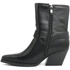 Lab78 Bottines|Bottines à talon Pauline noires - Talon 7 cm