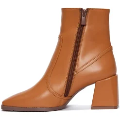 Lab78 Bottines|Bottines à talon Victoria cognac - Talon 7 cm