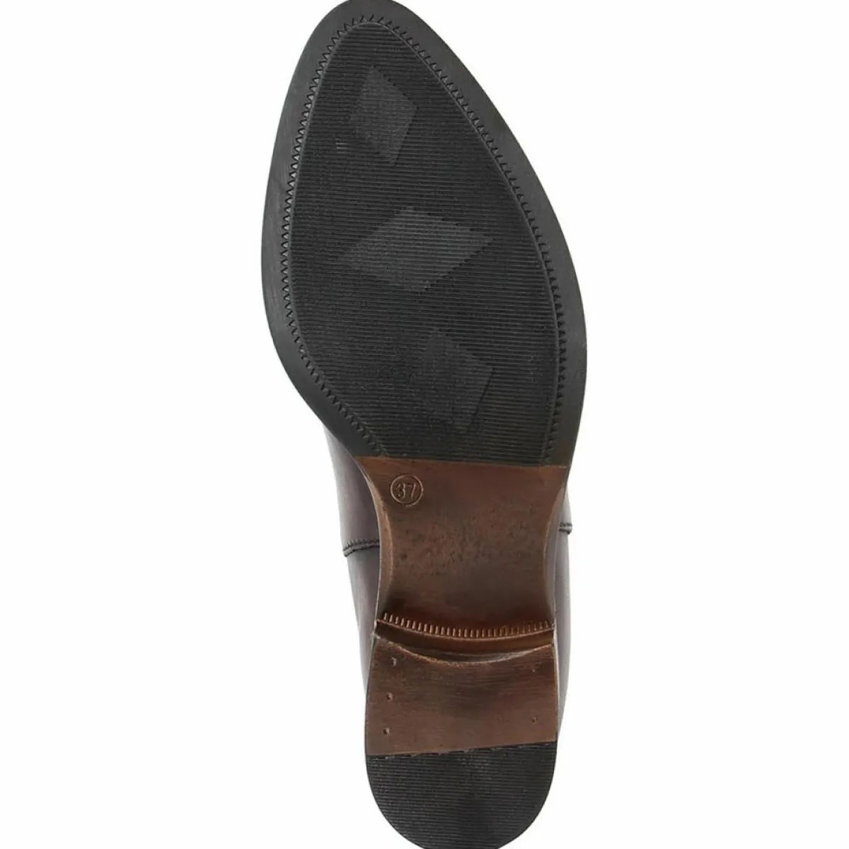 Lab78 Bottines|Bottines chelsea en Cuir marron foncé