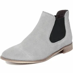 Lab78 Bottines|Bottines chelsea gris colombe