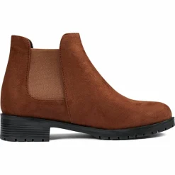 Lab78 Bottines|Bottines chelsea marron foncé
