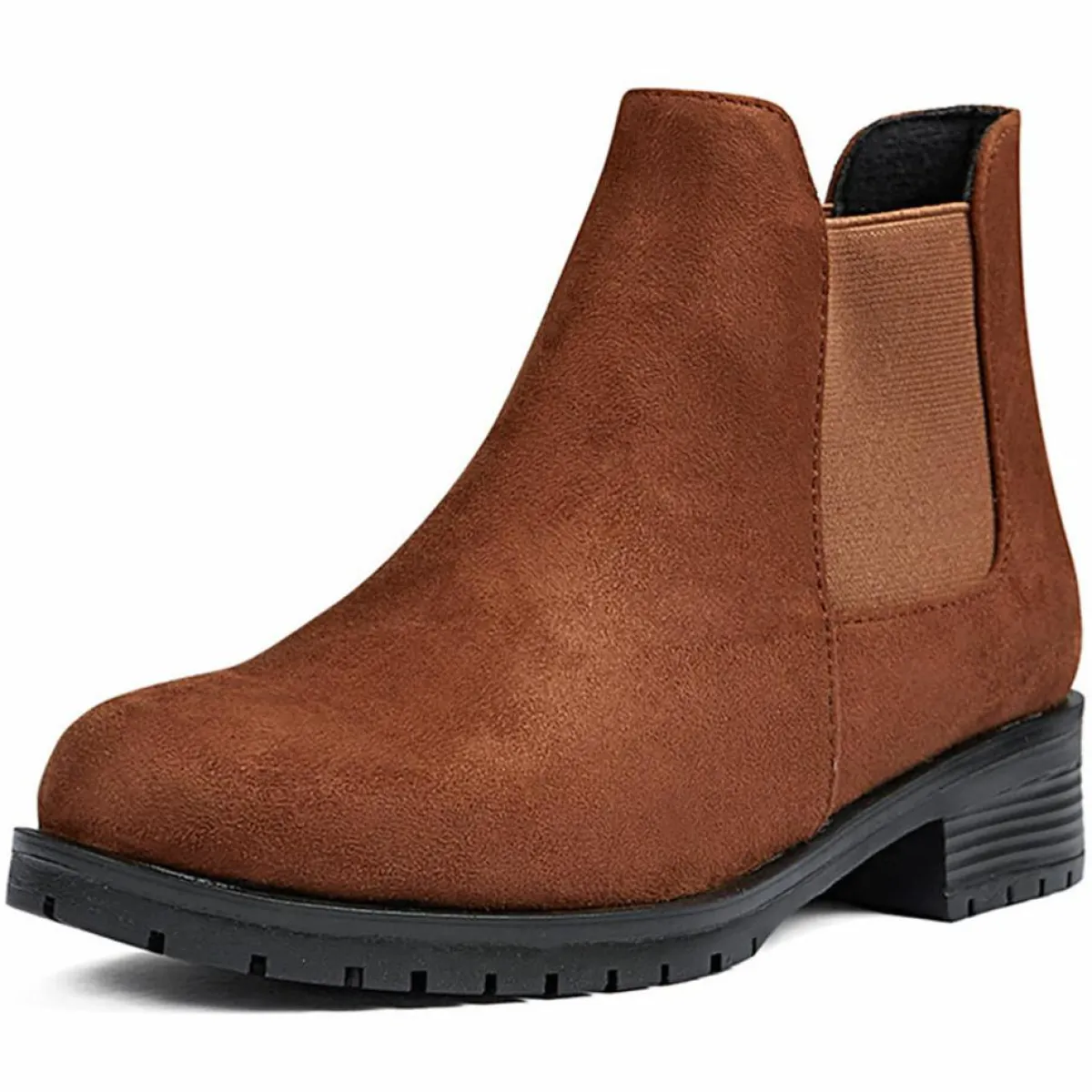 Lab78 Bottines|Bottines chelsea marron foncé