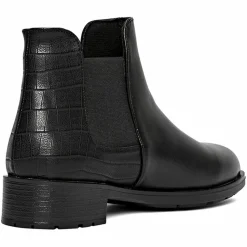 Lab78 Bottines|Bottines chelsea noires
