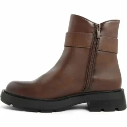 Lab78 Bottines|Bottines chelsea plates marron - Talon 4 cm