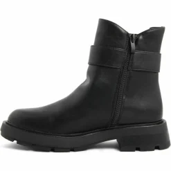 Lab78 Bottines|Bottines chelsea plates noires - Talon 4 cm