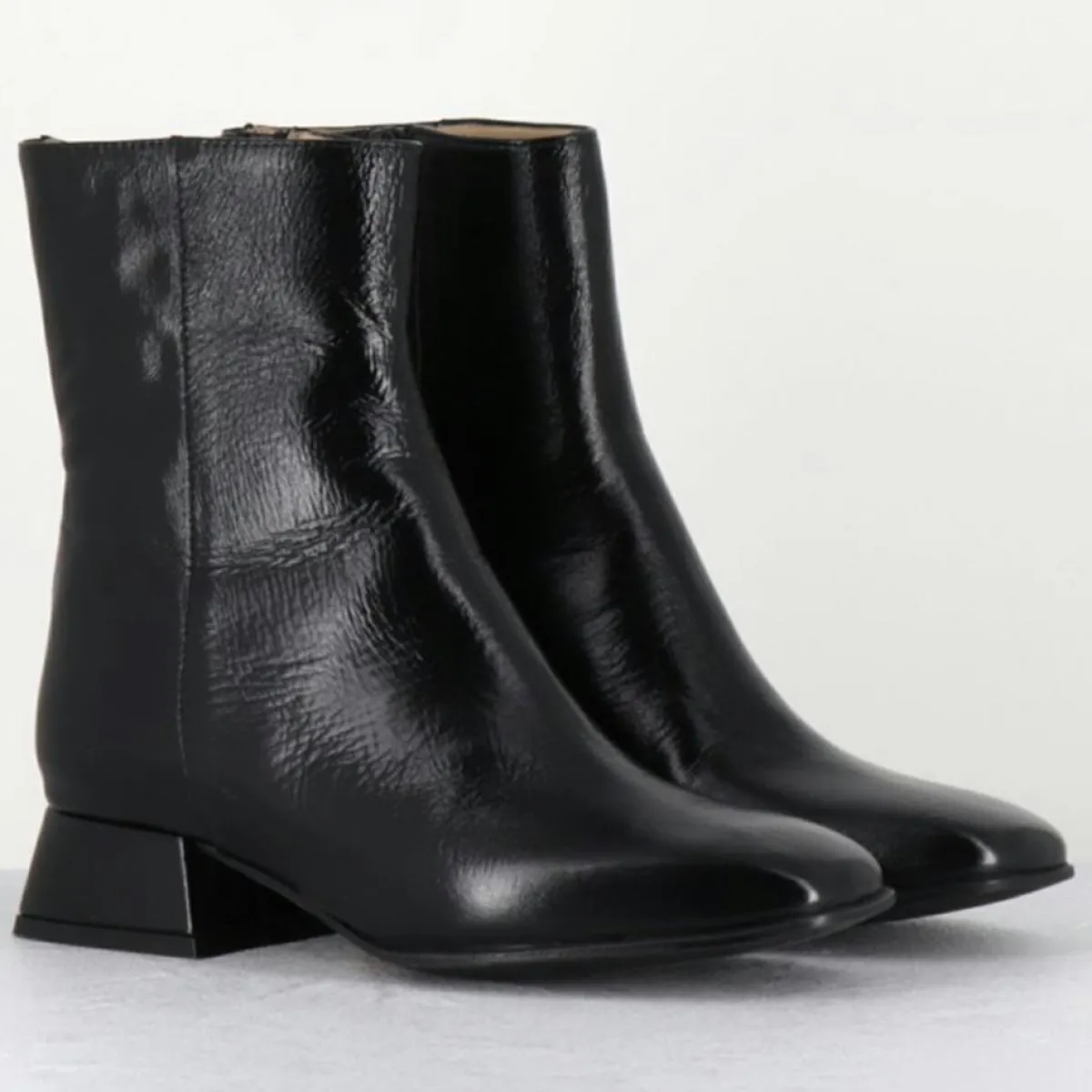 Garrice Lab Bottines|Bottines en Cuir 9916 lux noires