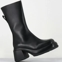 E8 By Miista Bottines|Bottines en Cuir & Textile cassia noires