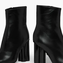 Sonia Rykiel Bottines|Bottines en Cuir Clover noires - Talon 10 cm