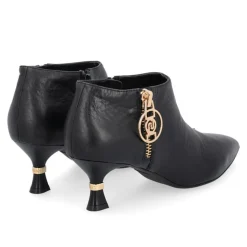 Liu-Jo Bottines|Bottines en Cuir Della noires - Talon 5 cm