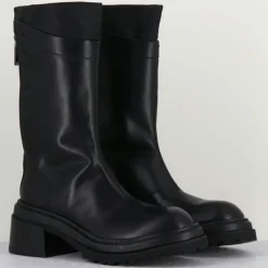 Lemargo Bottines|Bottines en Cuir es noires - Talon : 5cm