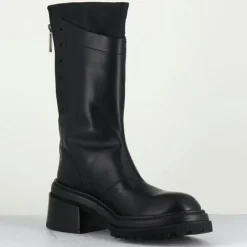 Lemargo Bottines|Bottines en Cuir es noires - Talon : 5cm