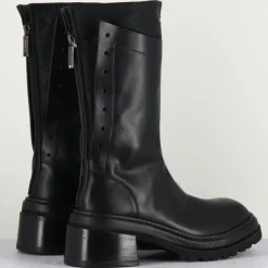 Lemargo Bottines|Bottines en Cuir es noires - Talon : 5cm