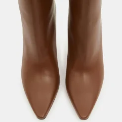 Wandler Bottines|Bottines en Cuir Lina marron - Talon 9,5 cm