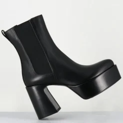 Premiata Bottines|Bottines en Cuir M6571 noires - Talon : 9.5 cm