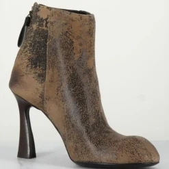 Premiata Bottines|Bottines en Cuir marron - Talon 9 cm